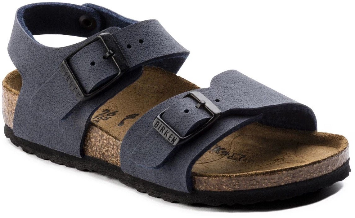 Birkenstock sandały New York Kids BS 0087771 NAVY (szerokość standardowa) 37