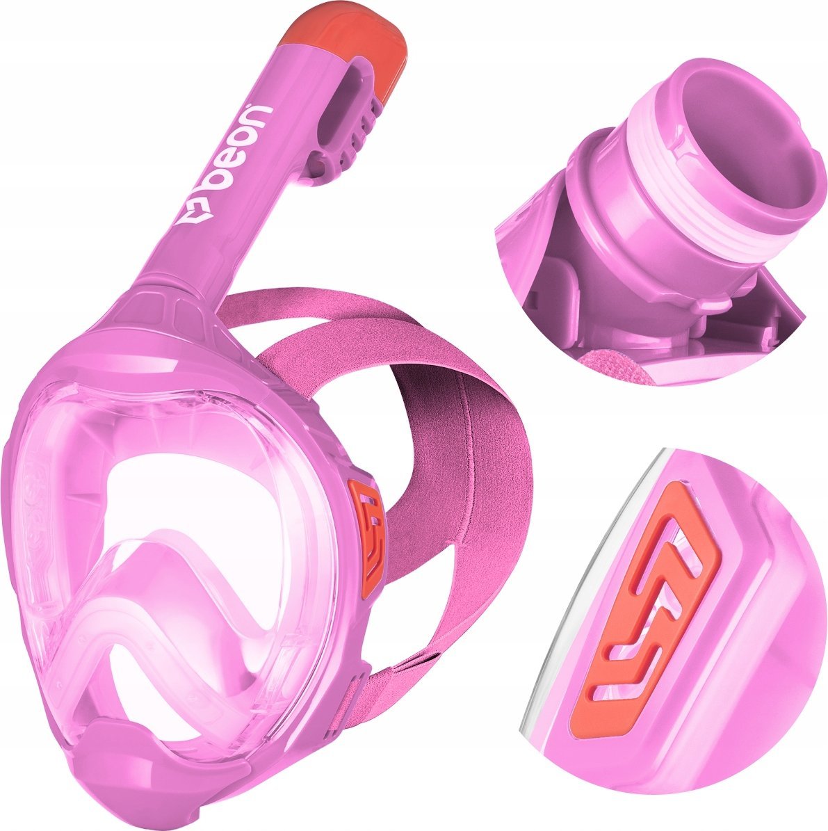 Beon Maska do nurkowania Beon Hydro Kids Pink