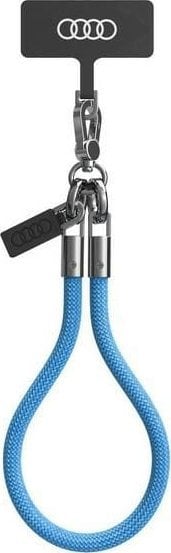Audi Audi uniwersalna smycz do telefonu 28cm 8mm niebieski/blue AU-HSL8-R8/D1-BE