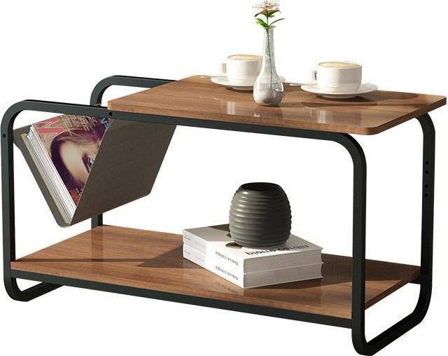 ModernHome Stolik kawowy loft nowoczesny 2 poziomy ModernHome