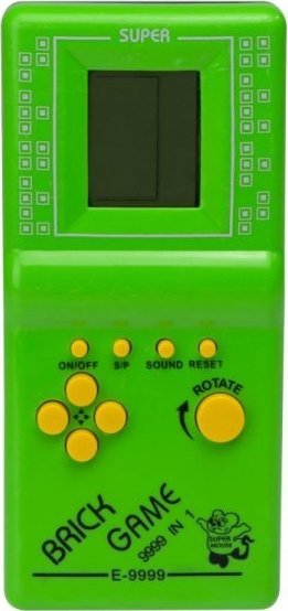 Gra Gierka Elektroniczna Tetris 9999in1 zielona