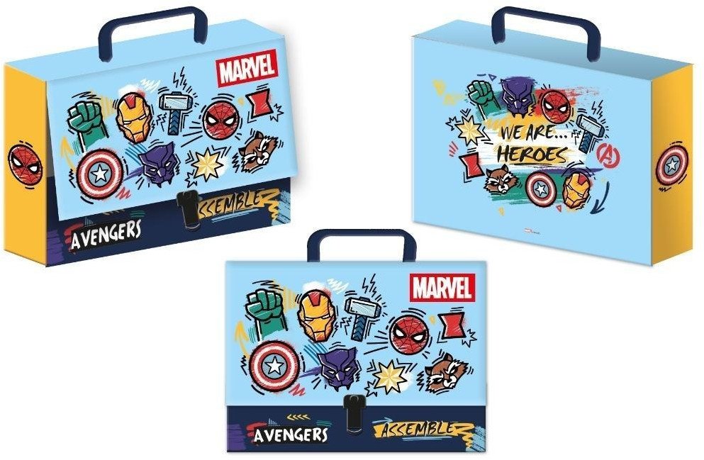 Teczka z rączką - walizeczka Avengers