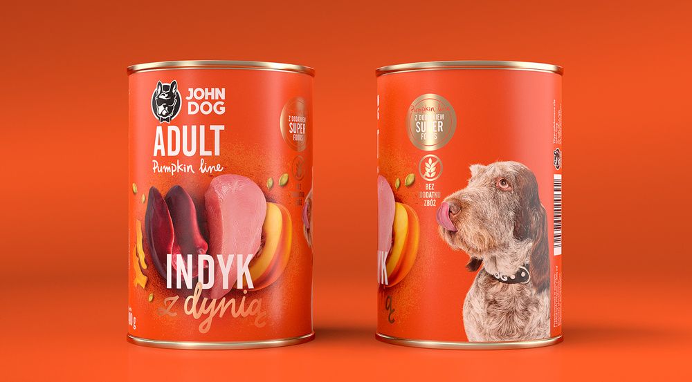 John Dog John Dog Pumpkin adult indyk z dynią 400g