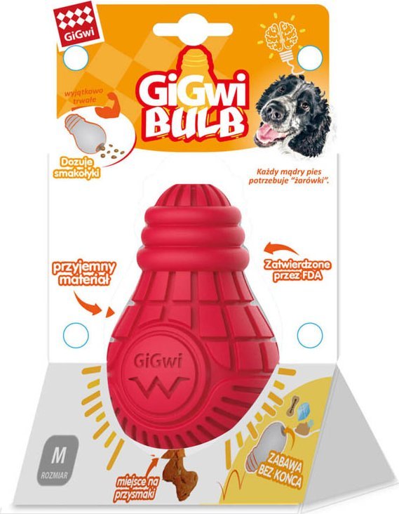 GiGwi Bulb zabawka dla psa rozm. M