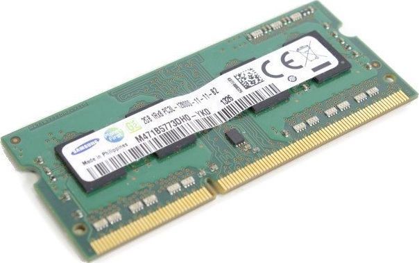 Samsung Poleasingowa Pamięć RAM SAMSUNG 2GB DDR3L 1600MHz PC3L-12800s SODIMM Laptop