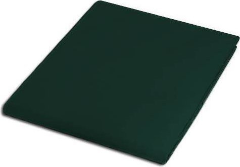 Darymex Prześcieradło satyna bawełniana zieleń butelkowa 036/200x220