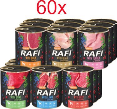 Dolina Noteci DOLINA NOTECI Rafi dla psa mix smaków 60x400g