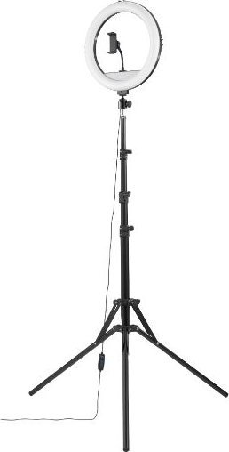 Lampa pierścieniowa Hama Lampa pierścieniowa na statywie