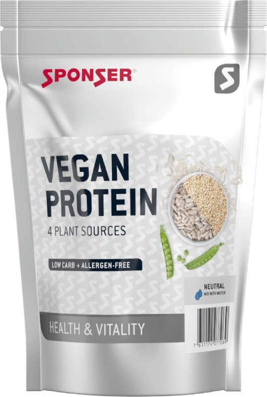 Sponser Odżywka SPONSER VEGAN PROTEIN Czekolada Puszka 480g (NEW 2025)