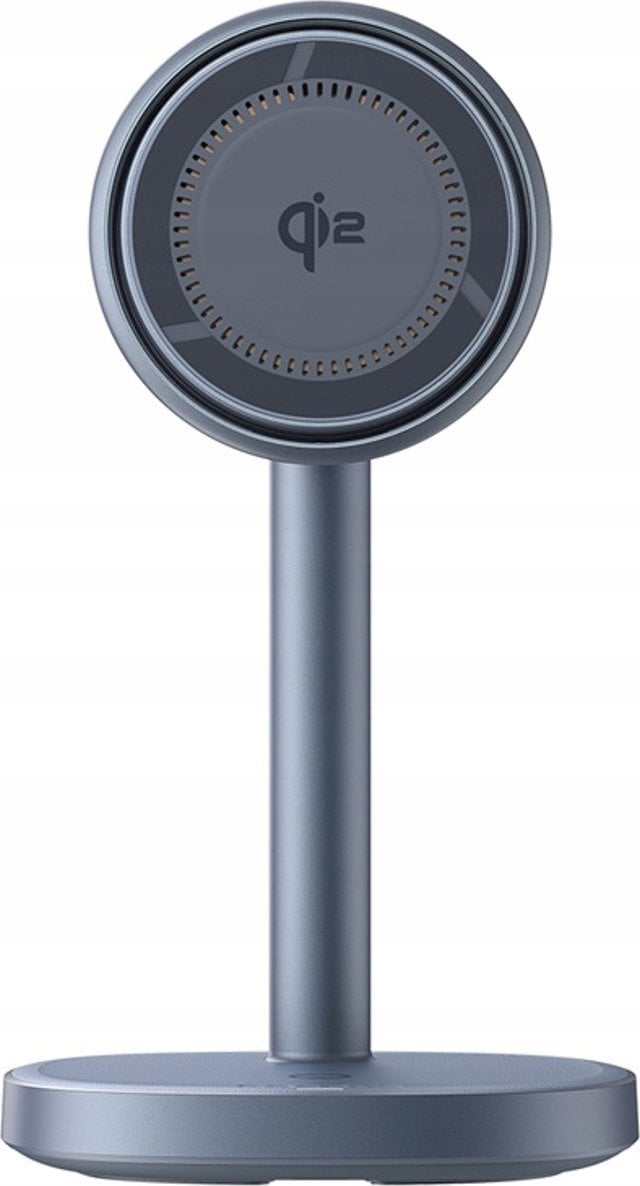 Ładowarka indukcyjna Baseus Orbit 2 Pro MagSafe Qi2 20W 2 w 1 z chłodzeniem - szara