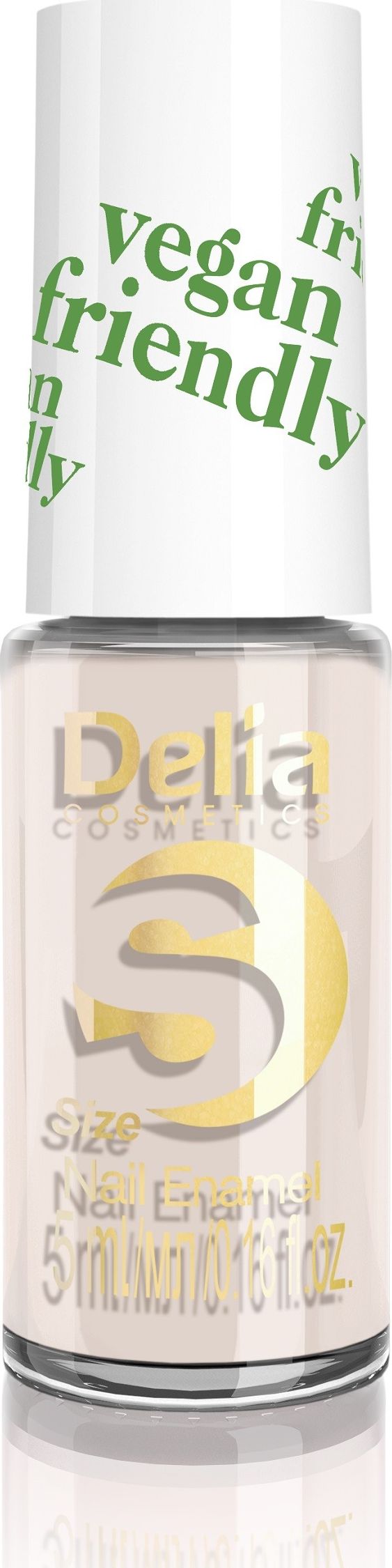 Delia Delia Cosmetics Vegan Friendly Emalia do paznokci Size S nr 207 Nude to Me 5ml