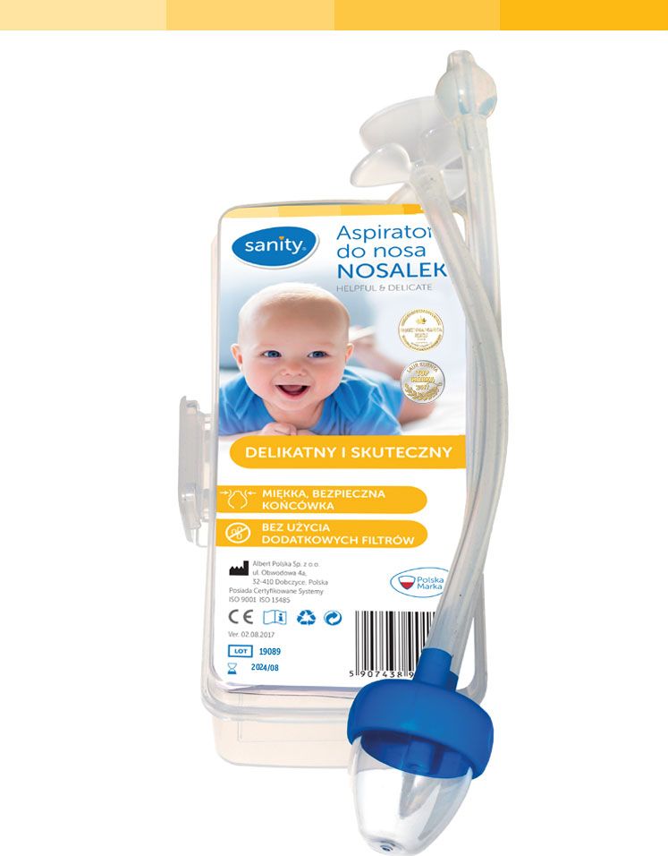 Sanity Aspirator do nosa Nosalek