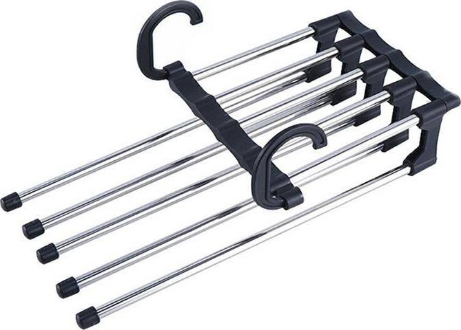 Aptel Wieszak na 5 par spodni, rozsuwane ramiona (AG434)