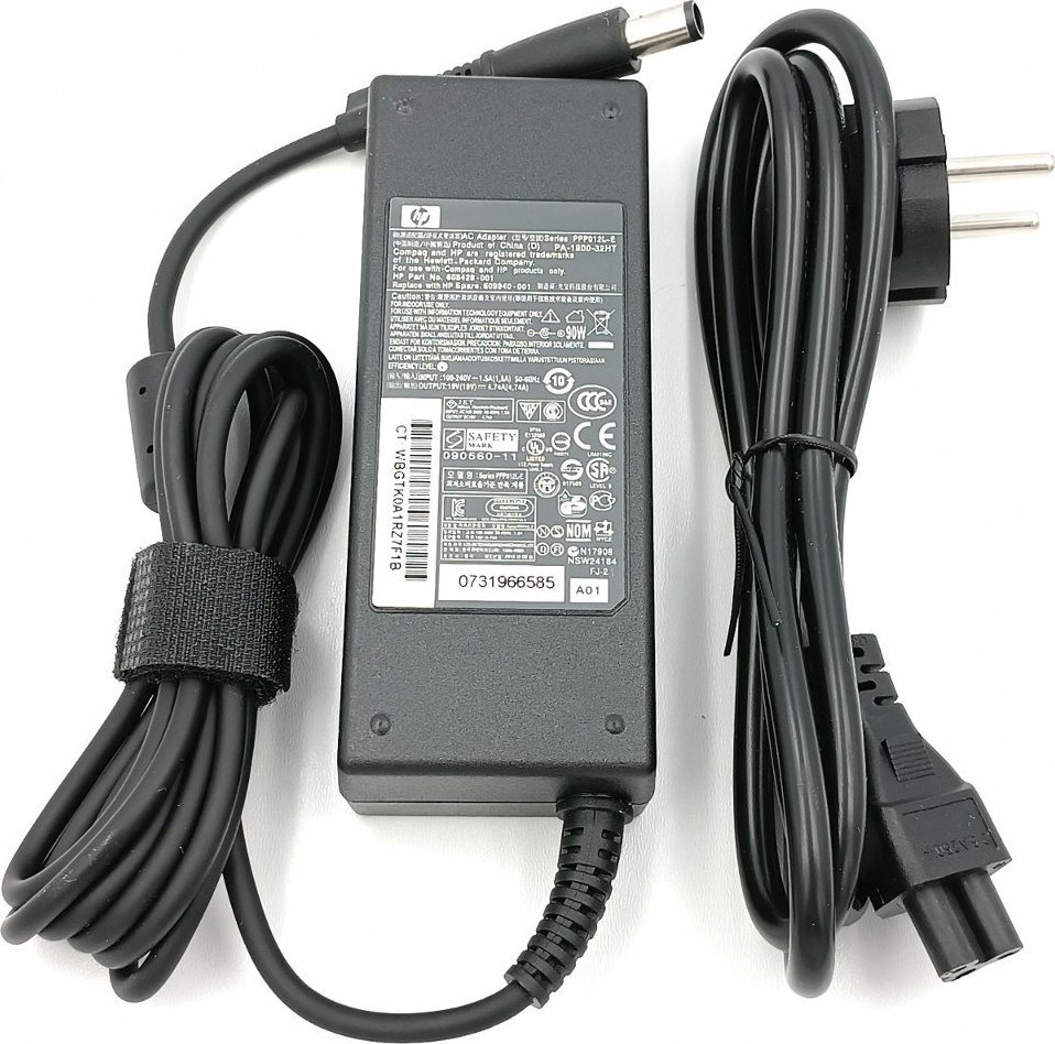 Zasilacz do laptopa HP ORYGNALNY ZASILACZ ŁADOWARKA HP 19V 4.74A 90W WTYK 7.4-5.0mm