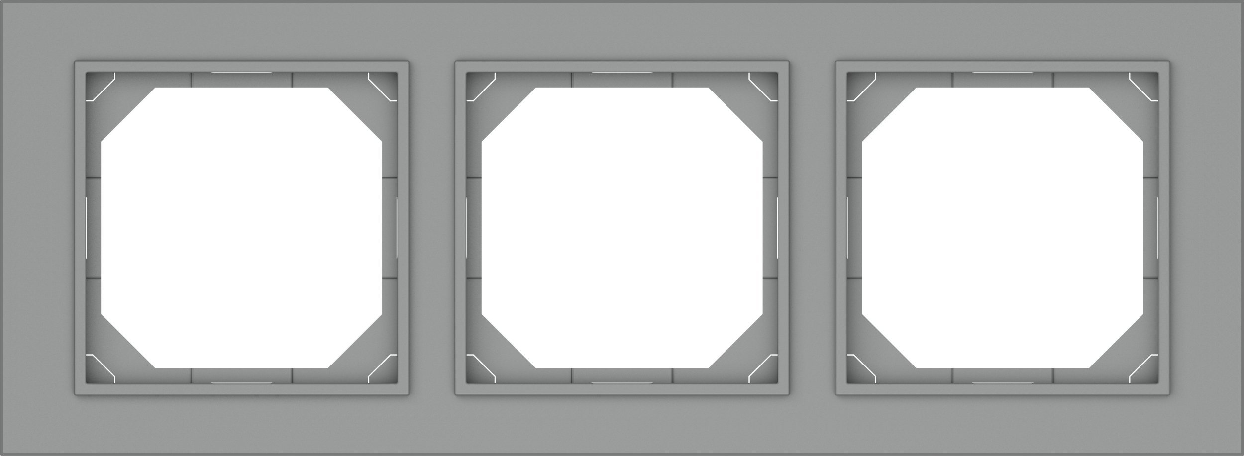 FRAME 3PL GREY R03 QR1000 FIT LINE