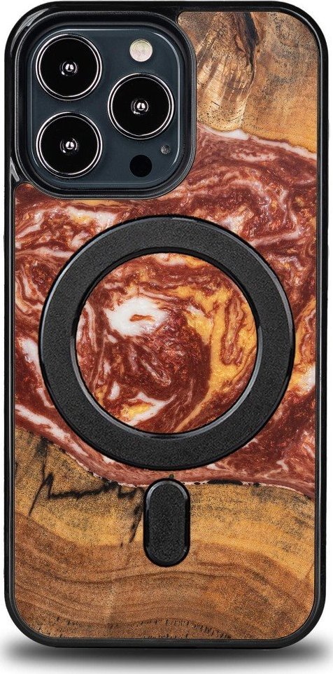 BeWood Etui Bewood Unique na iPhone 13 Pro - Planets - Mars z MagSafe