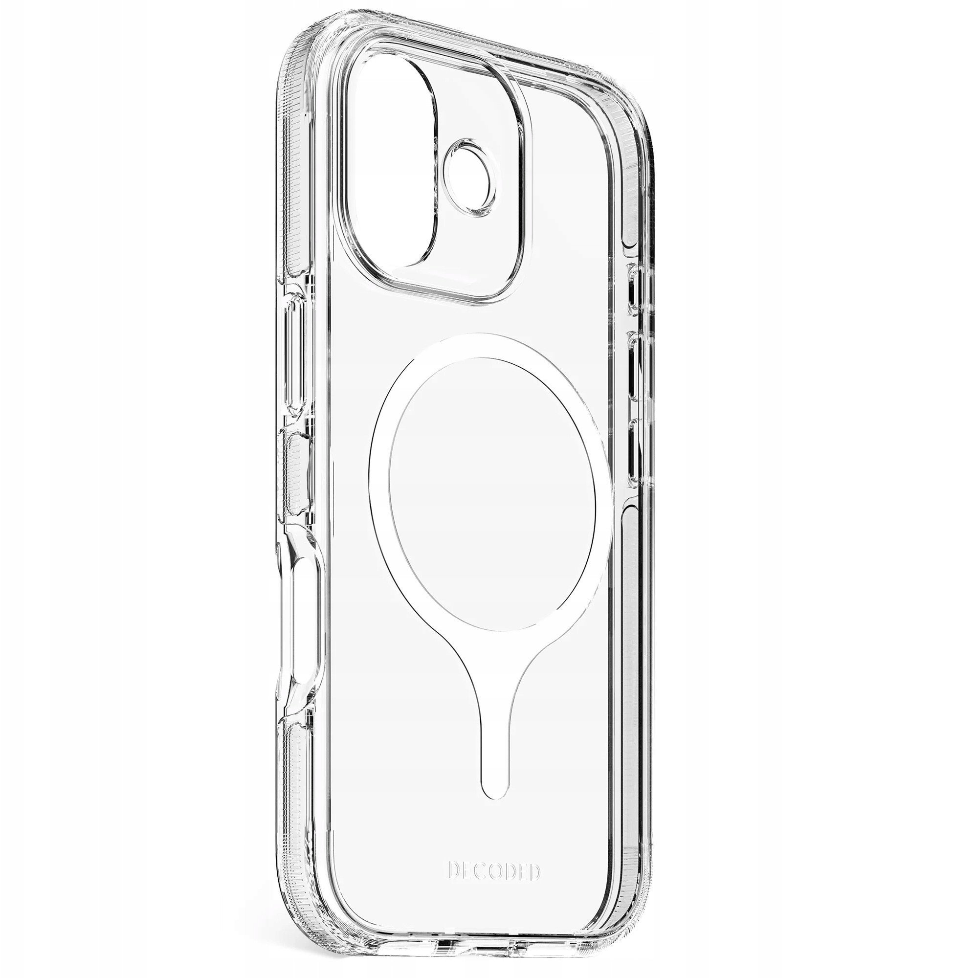 Elmarc Decoded DropTec Transparent Backcover - obudowa ochronna do iPhone 17 kompatybilna z MagSafe (przezroczysta)