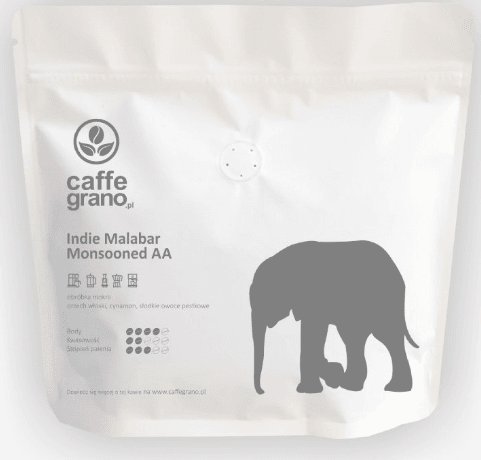 Kawa ziarnista Caffe Grano India Malabar Monsooned 250 g