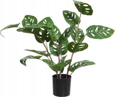 Kaemingk Monstera roślina sztuczna ozdobna w doniczce 45 cm