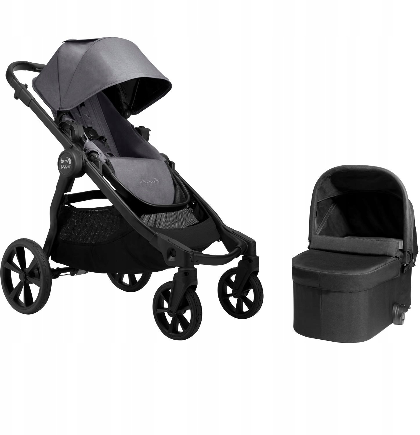 Wózek BABY JOGGER BBJ WOZEK 2W1 SELECT2 GONDOLA RADIANT SLAT W