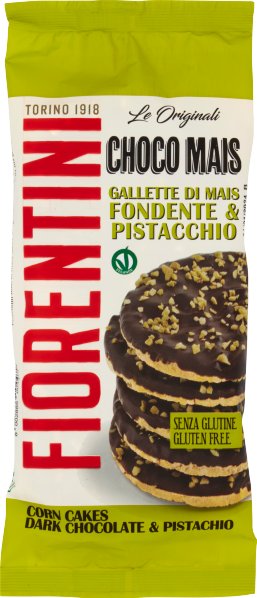 Fiorentini wafle Kukurydziane w czekoladzie z pistacjami Choco Mais 77g -