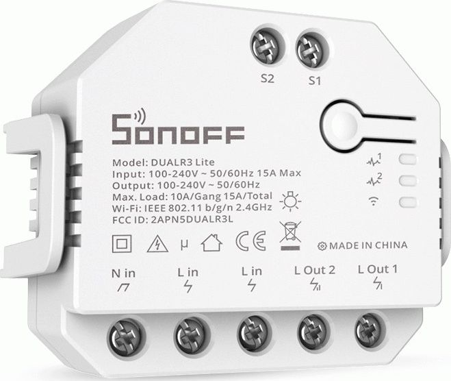 Sonoff Inteligentny przełącznik Sonoff Dual R3 Lite