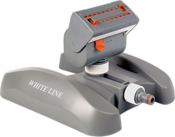 Bradas WHITE LINE Regulowany zraszacz oscylacyjny, 16 dysz uniwersalny (12901)