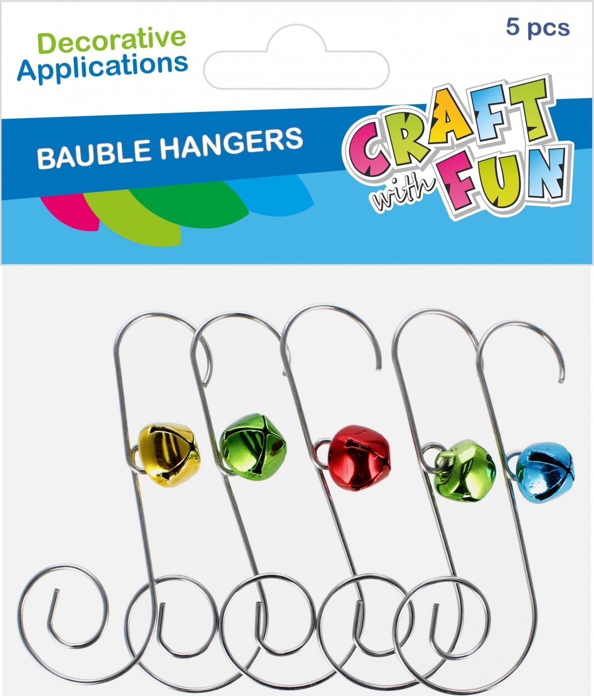 Craft with Fun OZDOBA BN HACZYK NA OZDOBY MET 5SZT CF 12/144