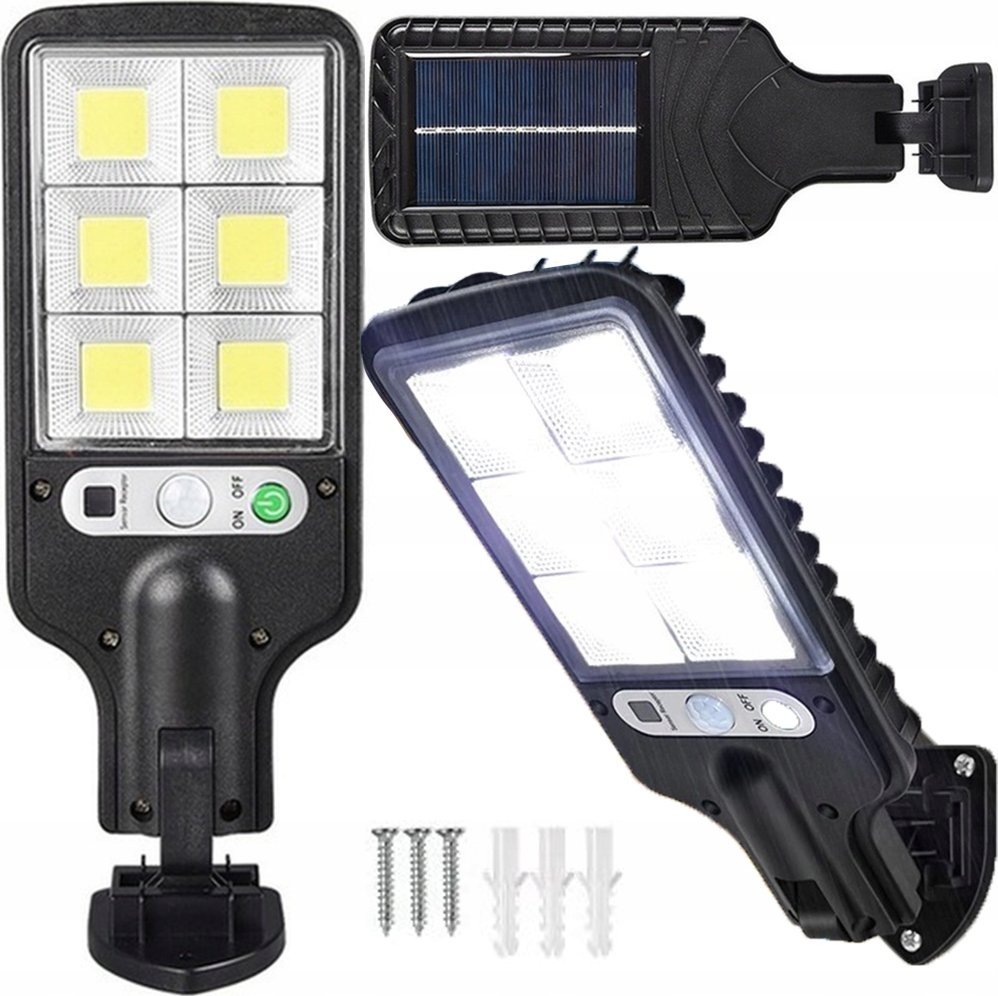 LAMPA SOLARNA KWADRATOWE LEDY KXK-010