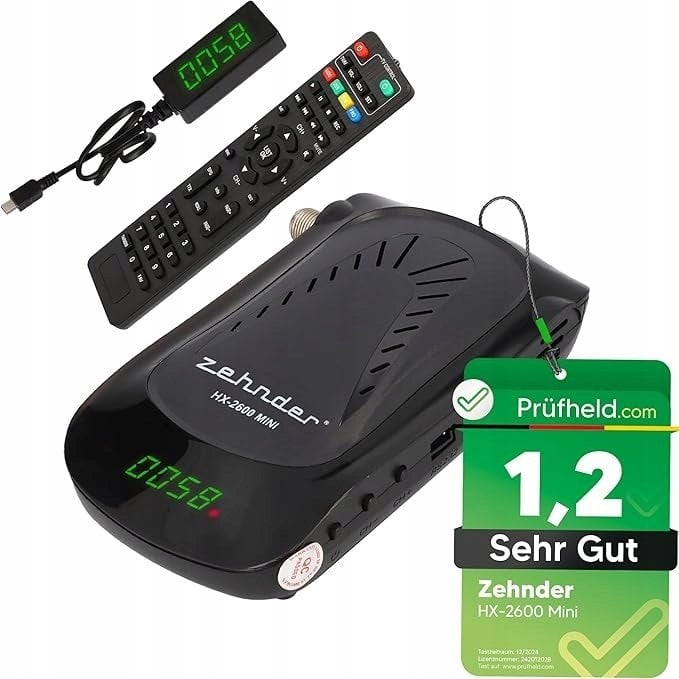 Tuner TV Zehnder DVB-S2 HX-2600 mini