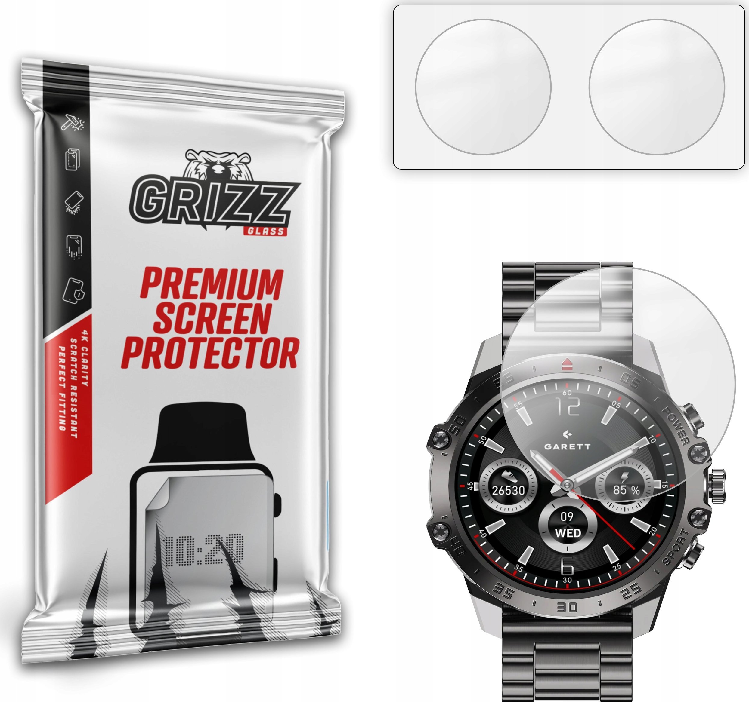 Folia matowa GrizzGlass PaperScreen do Garett V14