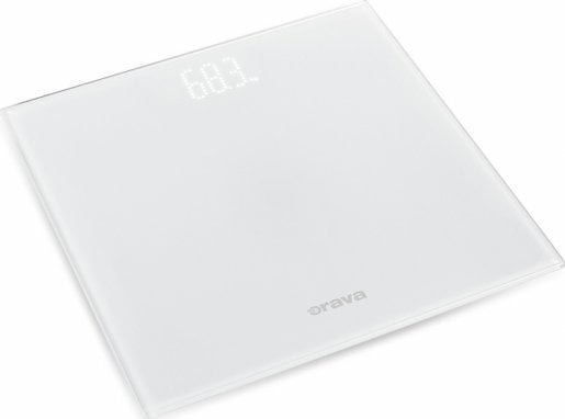Waga łazienkowa Orava osobna waga cyfrowa, do 180 kg, wyświetlacz LED, automatyczne włączenie dotykiem stopy