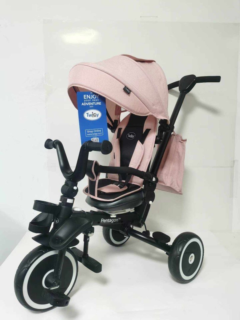 Sun Baby Rowerek Trzykołowy RIDER Różowy SPORTRIKE