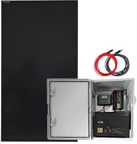 Zestaw solarny Off Grid 170W 12V 100Ah Sinus 1000W