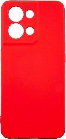 Beline Beline Etui Silicone Oppo Reno 8 5G czerwony /red