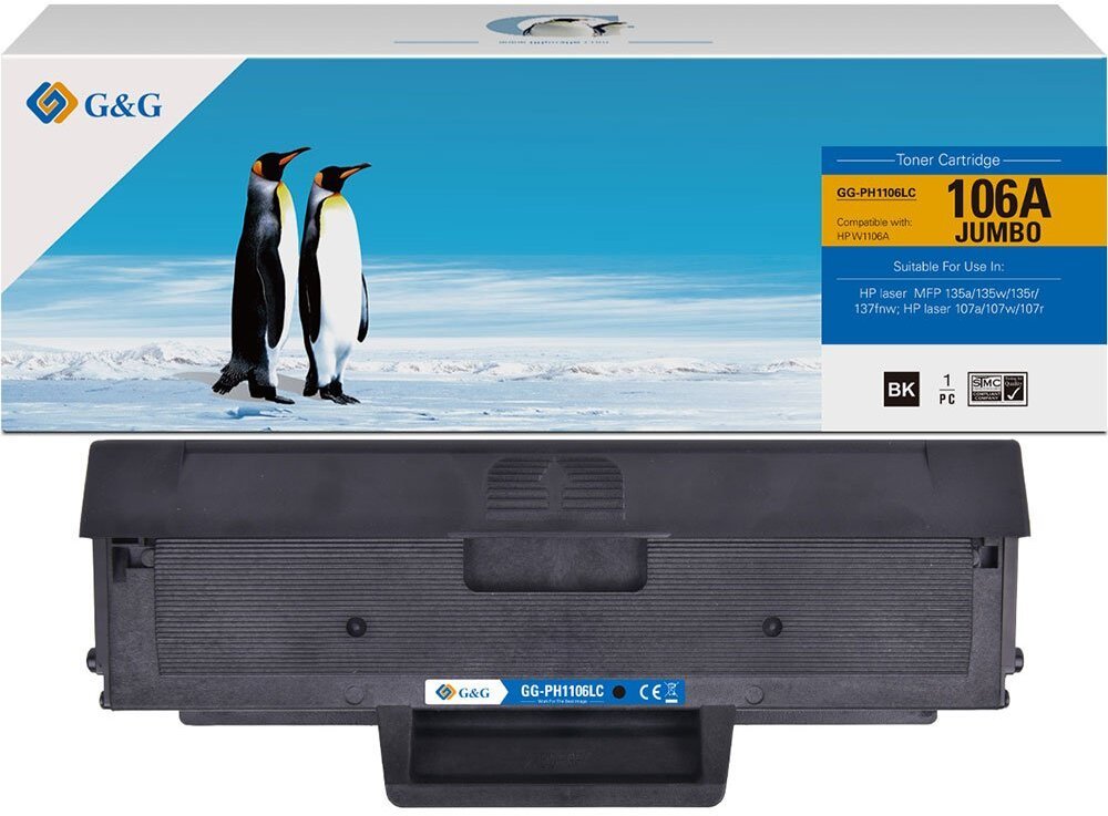 Toner G&G XL-Toner kompatybilny z HP 106A/ W1106A