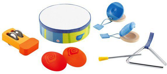 Sevi Kolorowy, drewniany zestaw muzyczny 5 el. (82014)