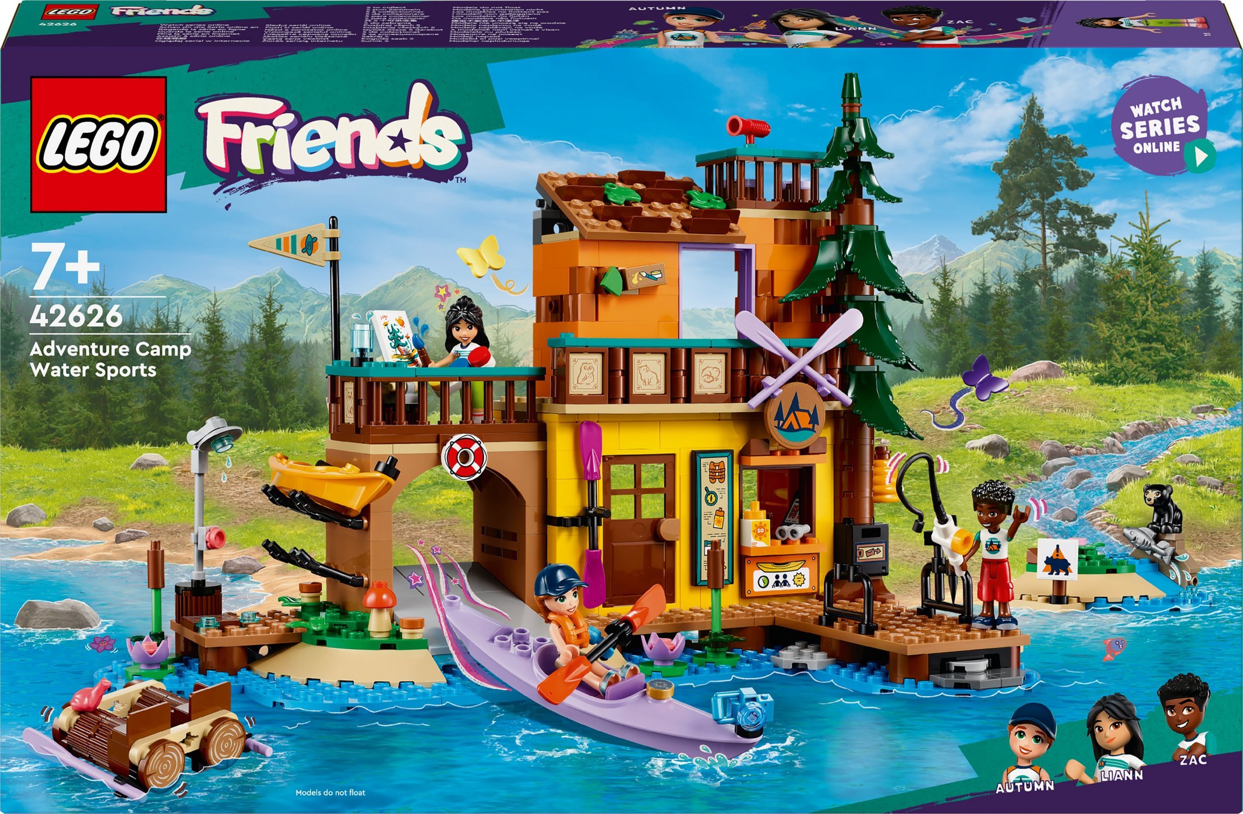 LEGO Friends Sporty wodne na obozie kempingowym (42626)