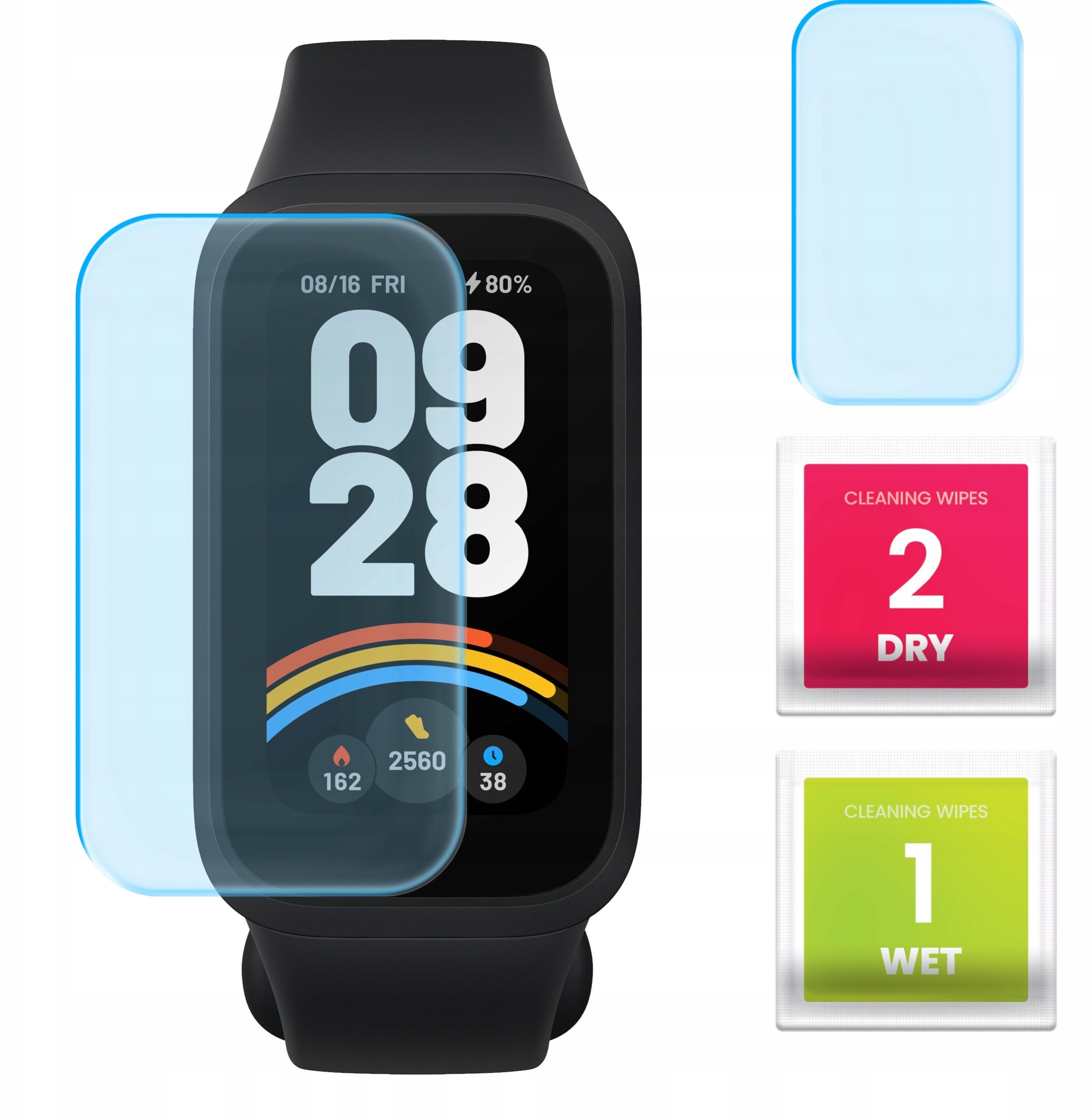 Szkło Hybrydowe do Xiaomi Smart Band 9 Active / Redmi Smart Band