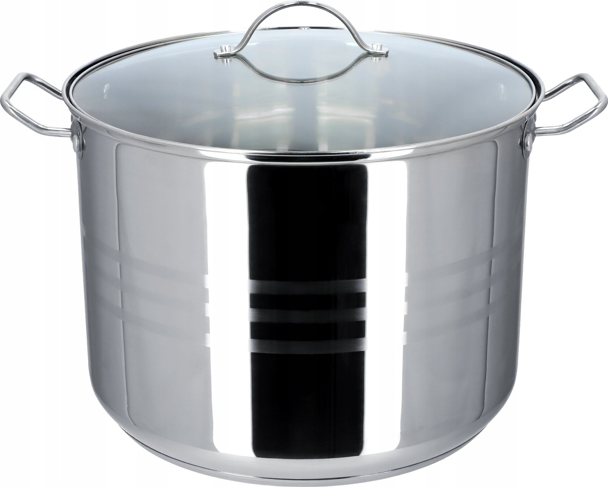 Kadax Garnek Stalowy Z Pokrywką Indukcja Bigos 32cm 18 L