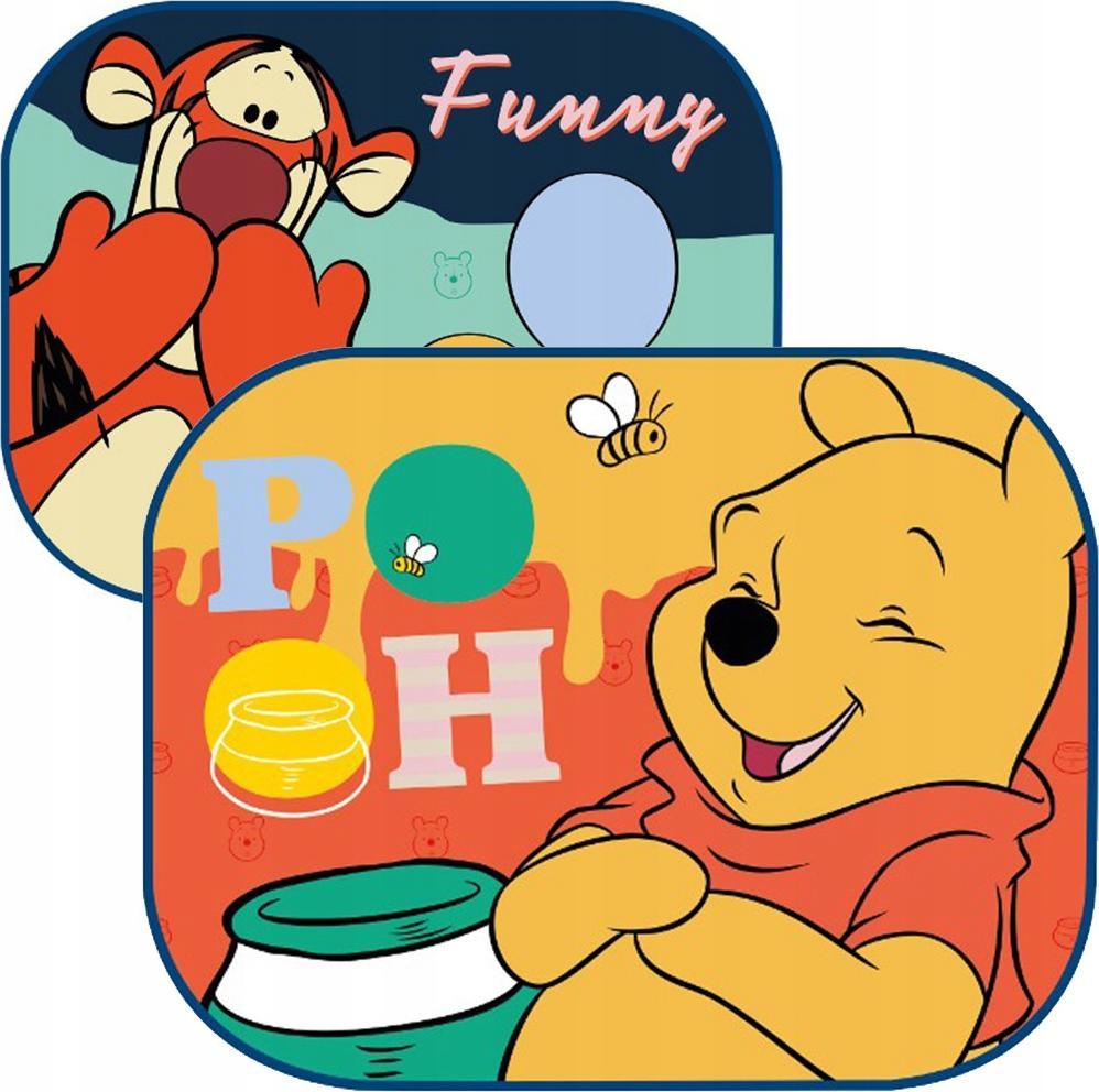 Seven Zasłonki przeciwsłoneczne samochodowe Disney Kubuś puchatek