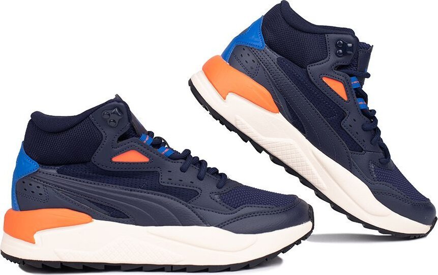 Puma Buty dla dzieci Puma X-Ray Speed Mid WTR granatowe 387385 02 39