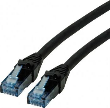 Roline ROLINE UTP Patchcord Cat.6a Component Level, LSOH, czarny, 15 m