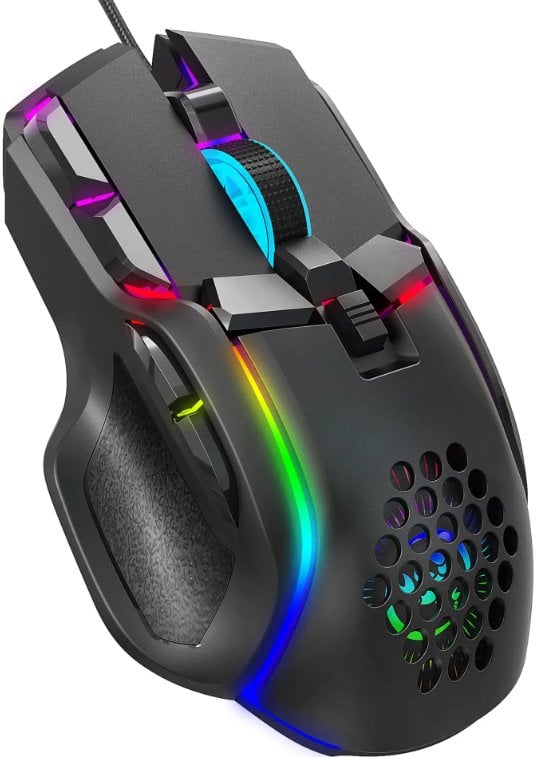 RoGer S700 Wired Gaming Mouse DPI 12800 / RGB