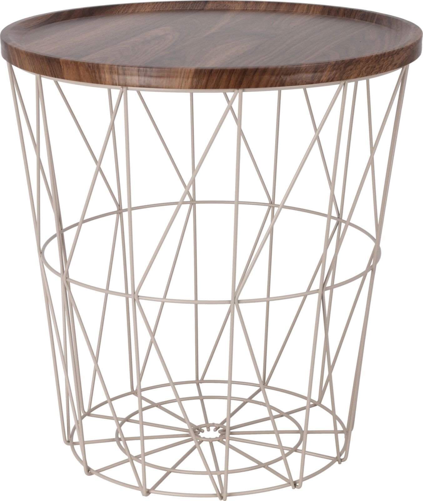 Kavos staliukas, rudas