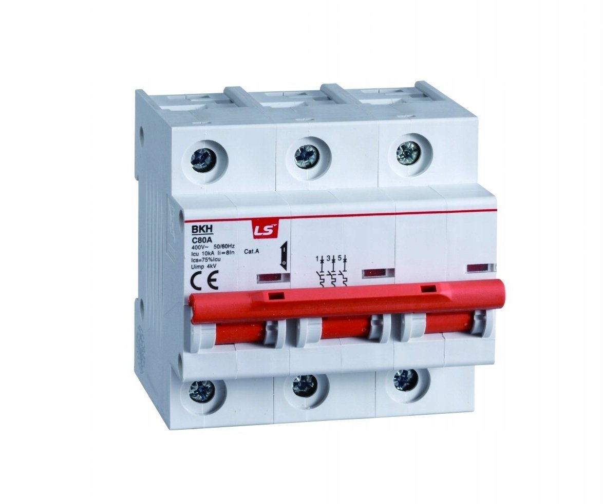 Wyłącznik nadprądowy 2P D 125A 10kA AC BKH 2P D125A 0