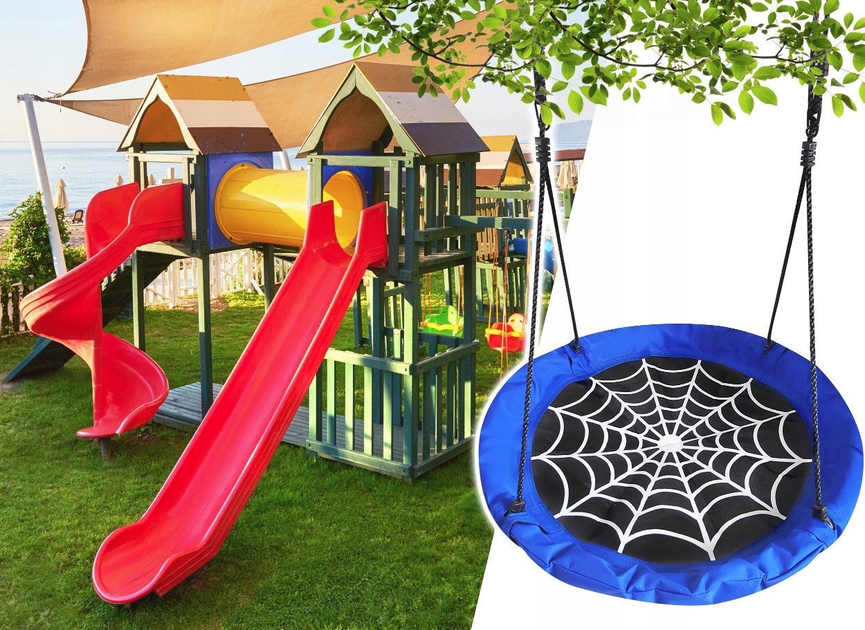 HS1 HUŚTAWKA HAMAK BOCIANIE GNIAZDO SPIDER 100CM