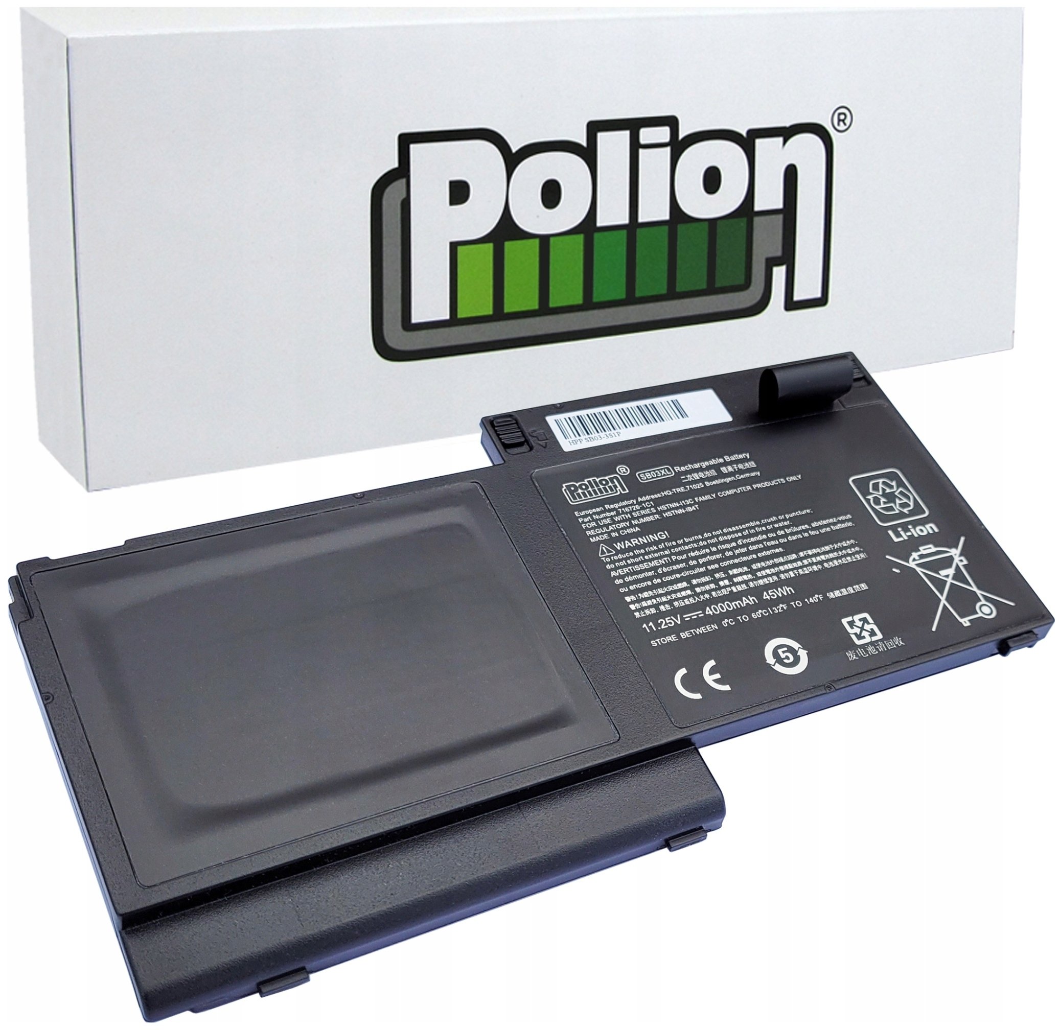 Bateria do laptopa HP SB03XL EliteBook 720 G1 G2 725 820 4000mAh