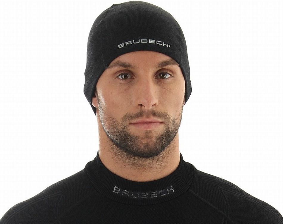 Brubeck czapka Extreme Merino czarna r. XXL (HM10080)