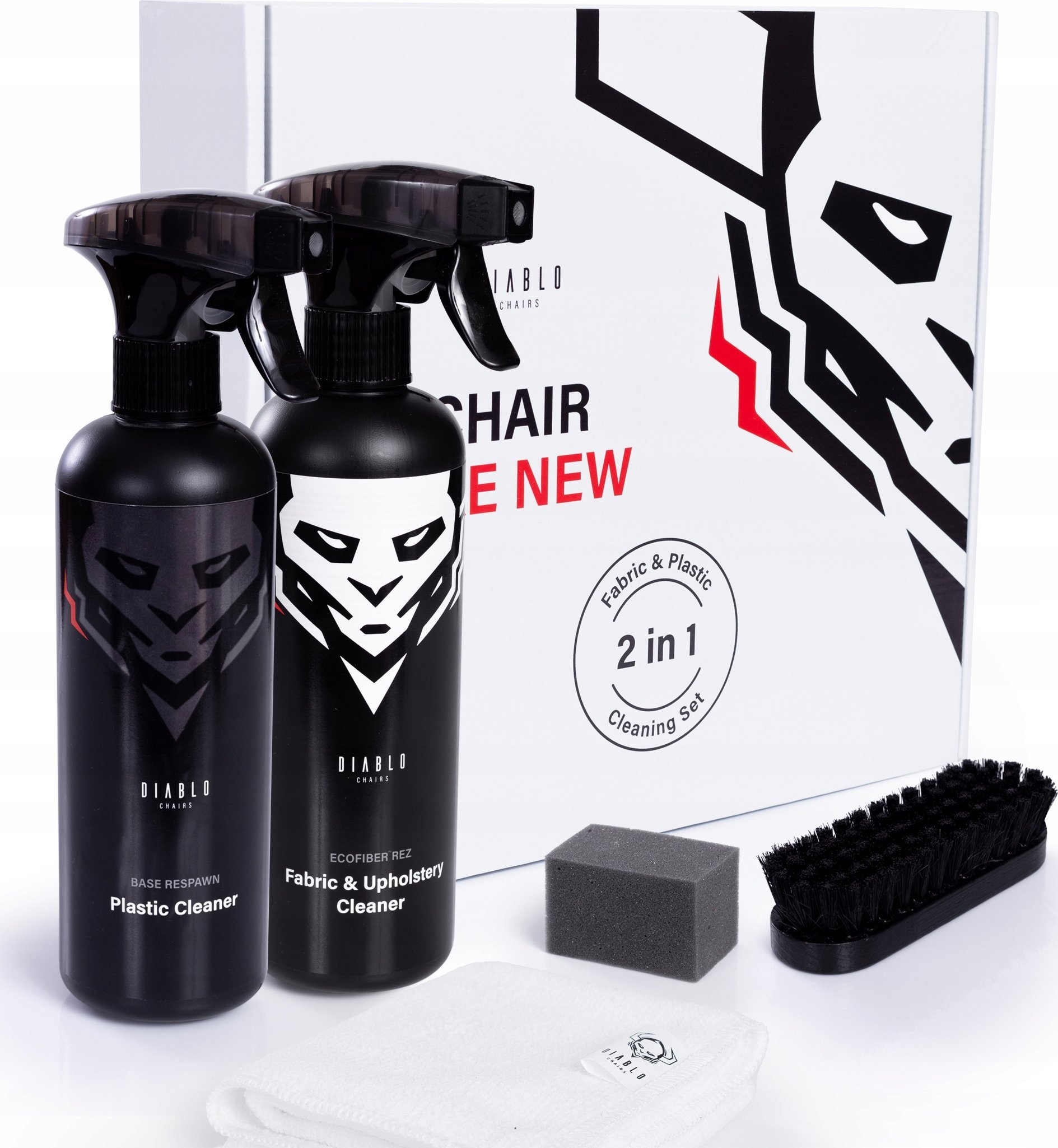 Diablo Zestaw do czyszczenia tapicerki materiałowej Diablo Chairs Like New